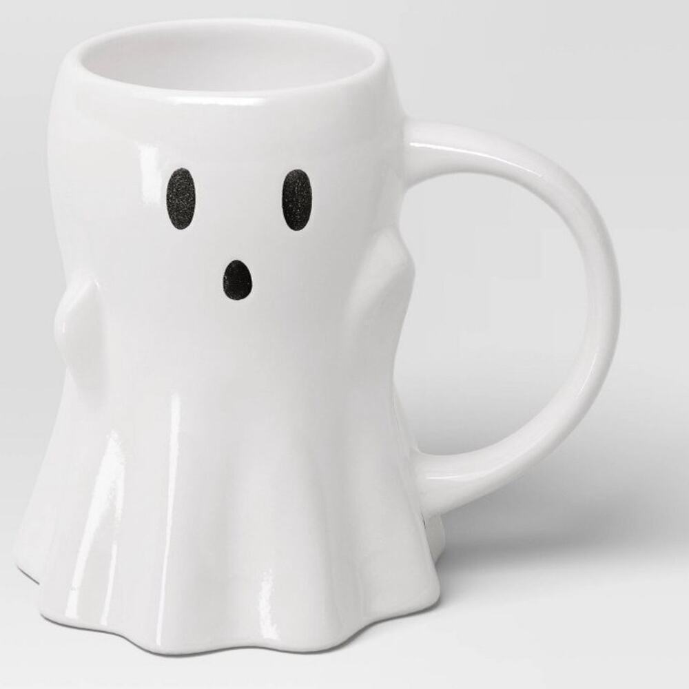 NWT Ghost Figural Halloween Mug 16 oz Hyde and Eek - Picture 2 of 2